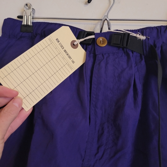 NWT Nonstock Purple Nylon Climbing Shorts Men's S/M - Picture 3 of 15